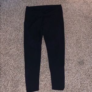 Fabletics Pants - Black Mesh Fabletics leggings Fabletics Pants - Black Mesh Fabletics leggings